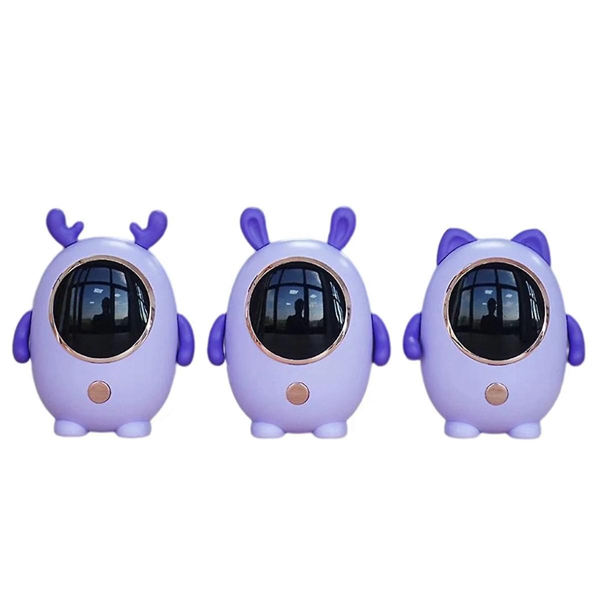 3Pcs Cartoon Hand Warmer Portable USB Rechargeable Digital Stove Hand Warmers Mini Electric Heater