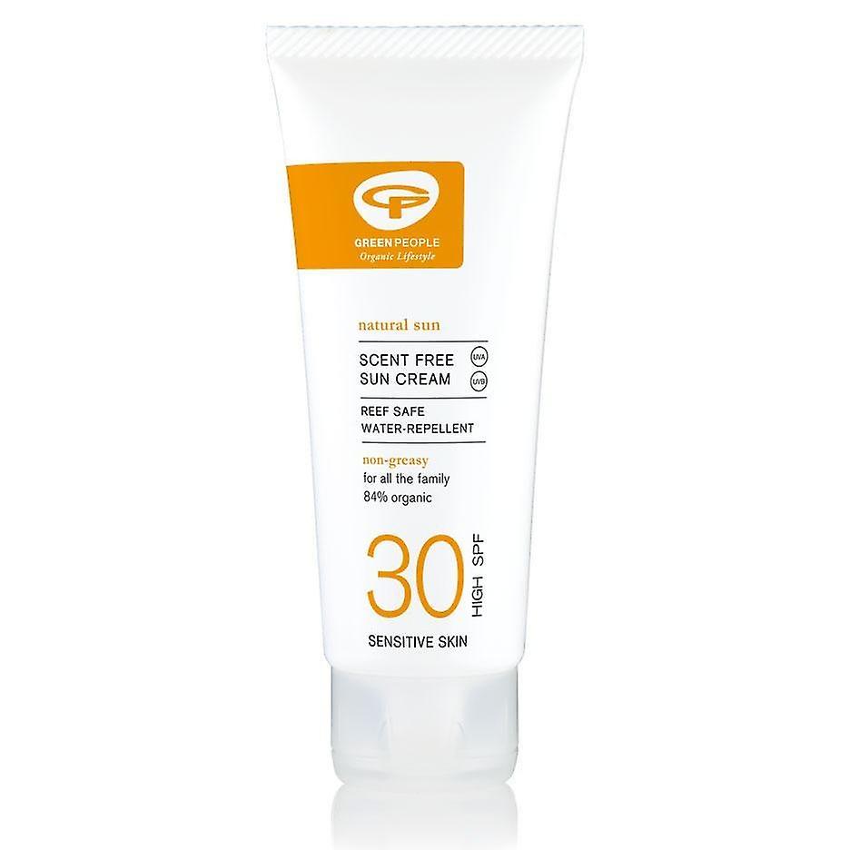 Organic Scent-free Sun Cream Spf30 - 100ml - Plant-based Packaging