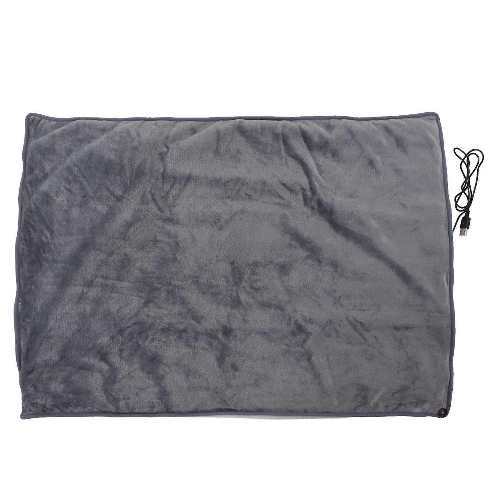 Electric Heated Blanket 5V Wearable USB Heating Electric Throw Blanket Soft Comfortable Heated Shawl for Office Home Car