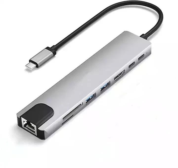USB C Hub with Ethernet 11 in 1 Adapter