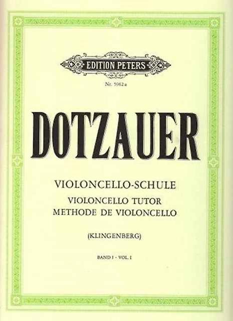 Violoncello Tutor Vol.1 Paperback Book
