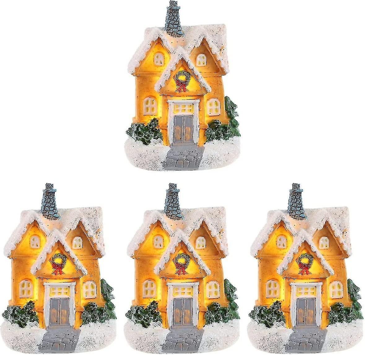 Rustic Led Decorated Christmas Lighthouse