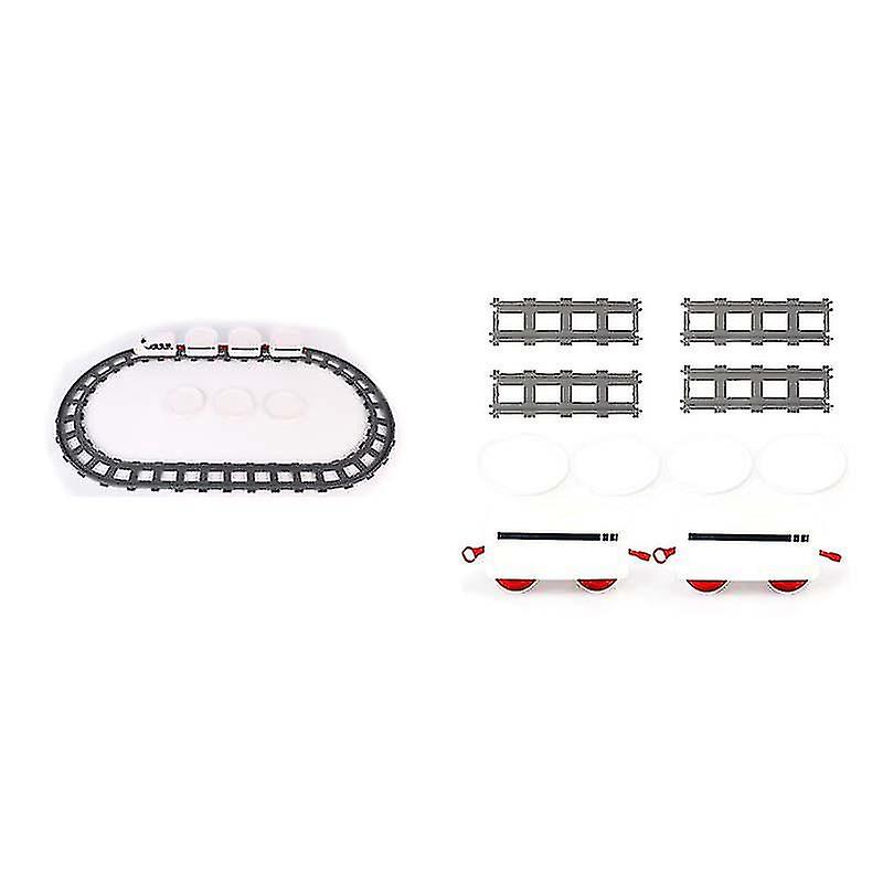 2set Sushi Train Rotary Sushi Toy Track Conveyor Belt Rotating Table Kid Food Train Set A & B