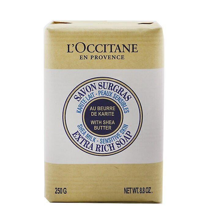 L'occitane Shea Butter Extra Rich Soap - Shea Milk (for Sensitive Skin) 250g/8.8oz