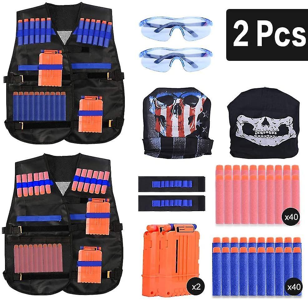2er Taktische Weste Jacke Set Nerf N strike Elite Set kinder Nerf Weste taktische Weste N Z92033