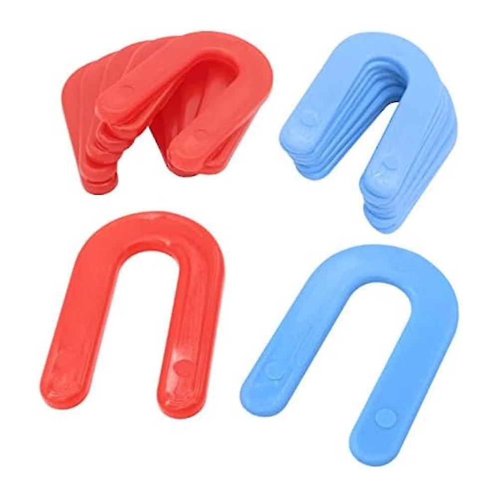 200 Pack Shims U Sd, 1/8 Inch, 1/16 Inch, Red,