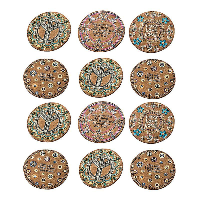 12pcs Tabletop Protection Coasters