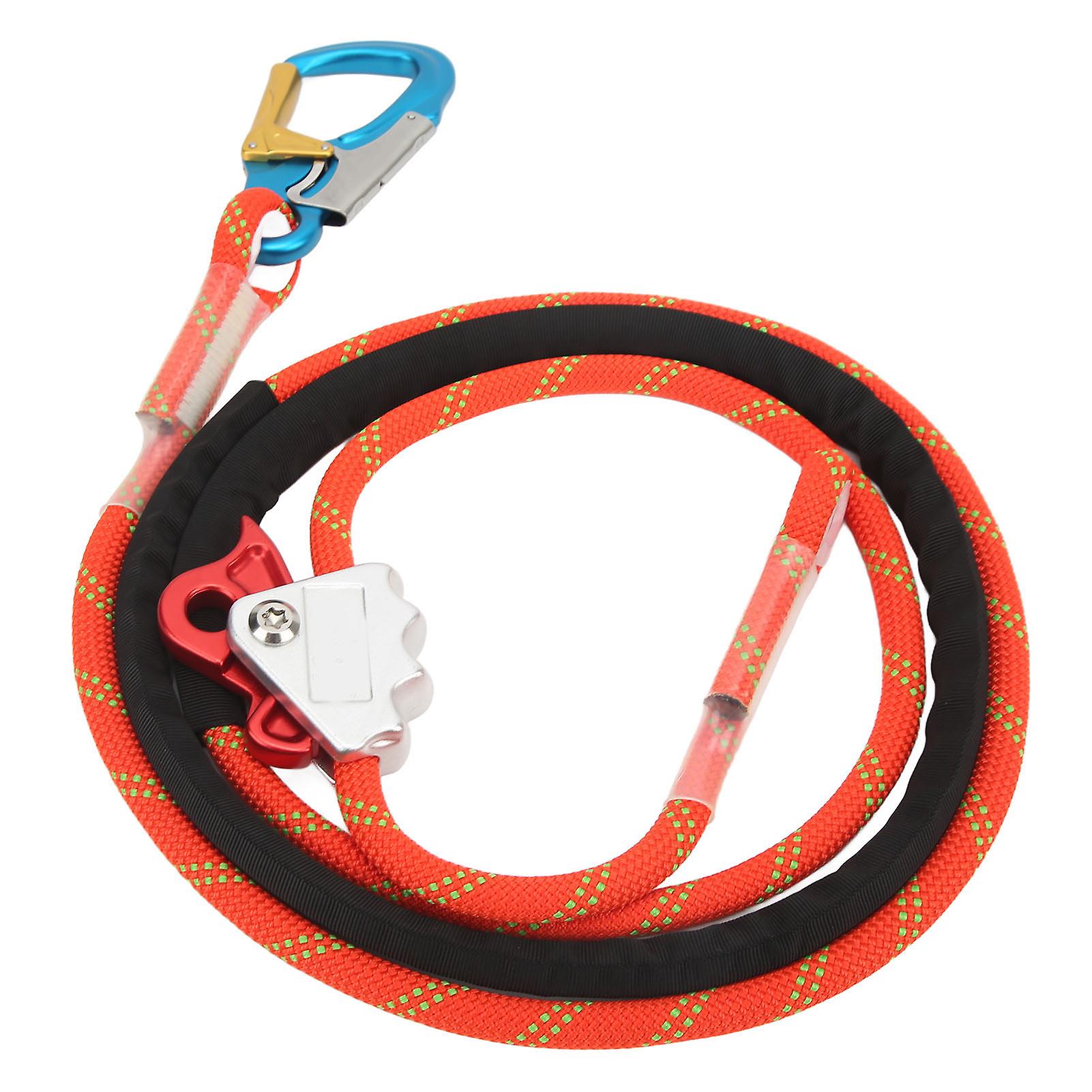 Safety Cord Lanyard Adjustable Positioning Fall Protection Rope for High Altitude Operation