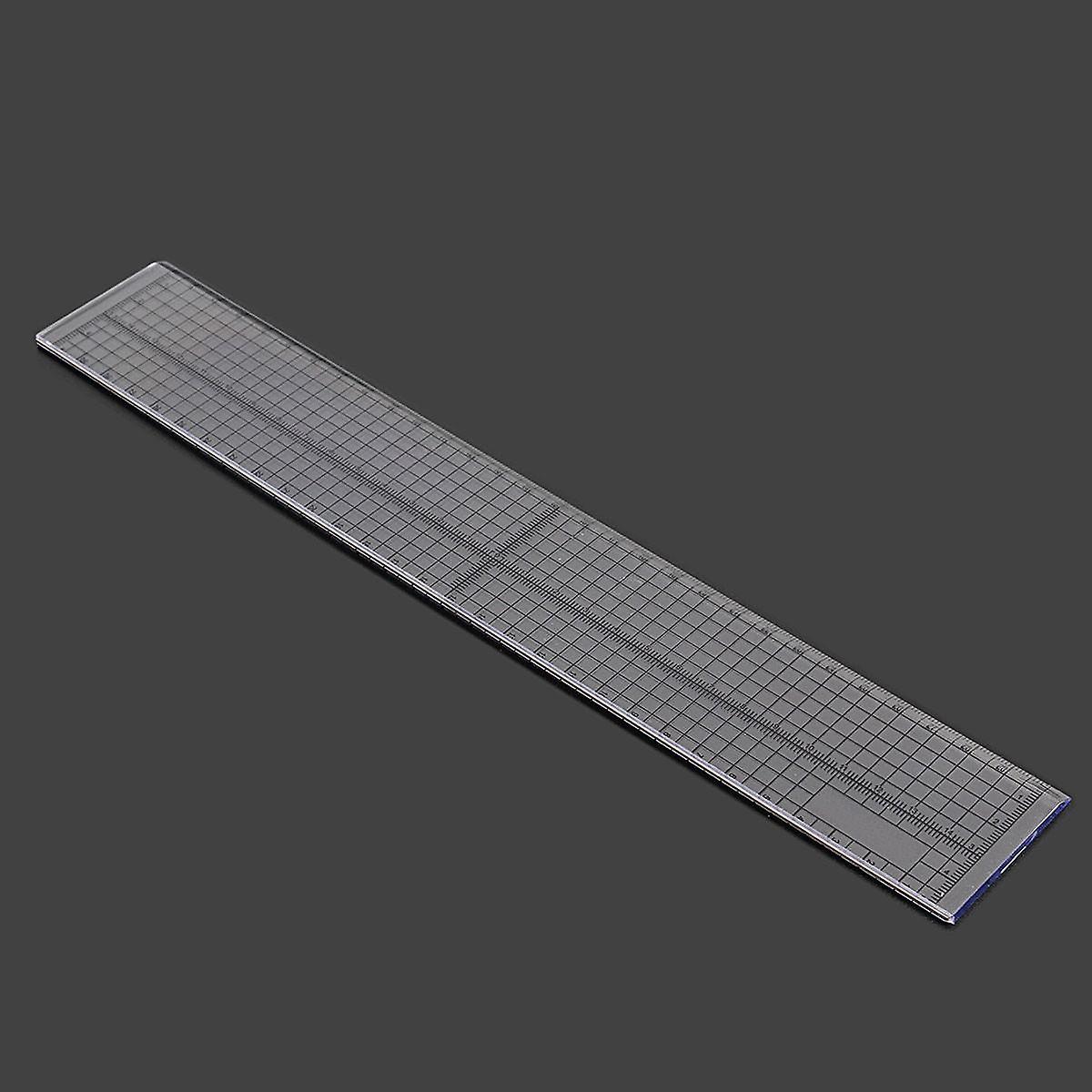 Sewing Patchwork Ruler Quilting Foot Aligned Grid Cutting Edge For Tailor Craft