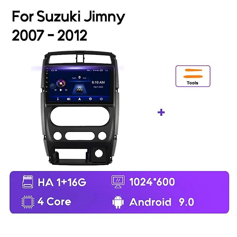 Redkid Android 12 Car Radio For Suzuki Jimny 2007 - 2012 Car Multimedia Video Player Navigation Ster