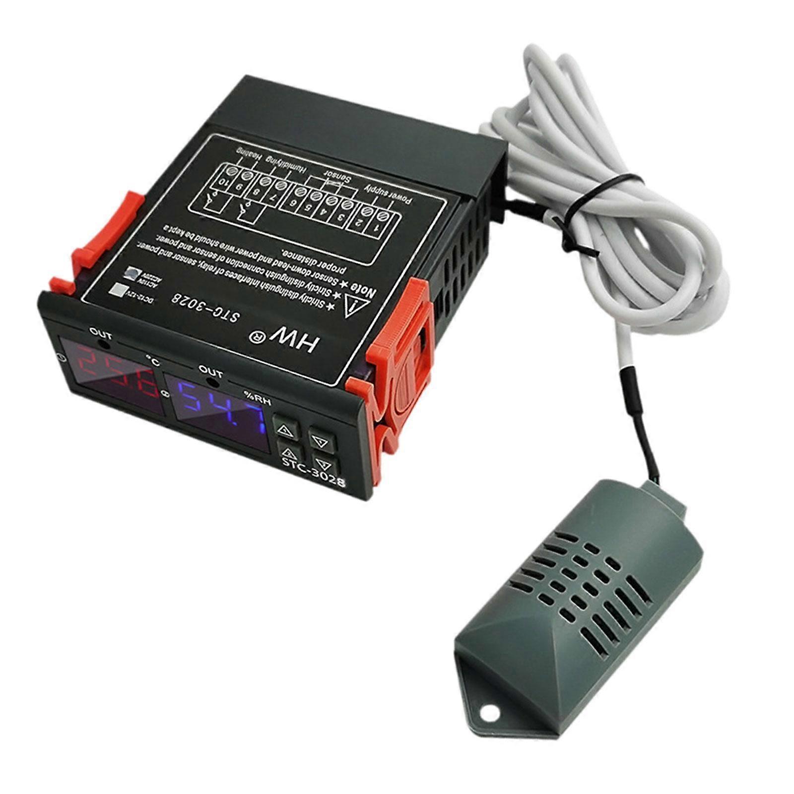Stc-3028 Temperature Controller Accurate for Breeding Agriculture Incubation 110V to 220V