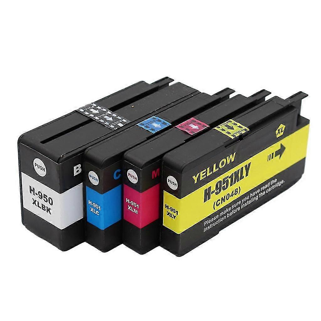4pcs Hp950 Hp951compatible Ink Cartridge For Officejet Pro 8100 Printer