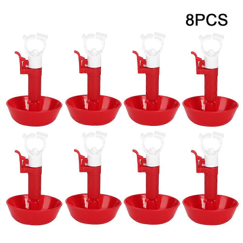 8Pcs G1/2in Livestock Automatic Drinking Cup Nipple Chicken Universal Drinking Cup