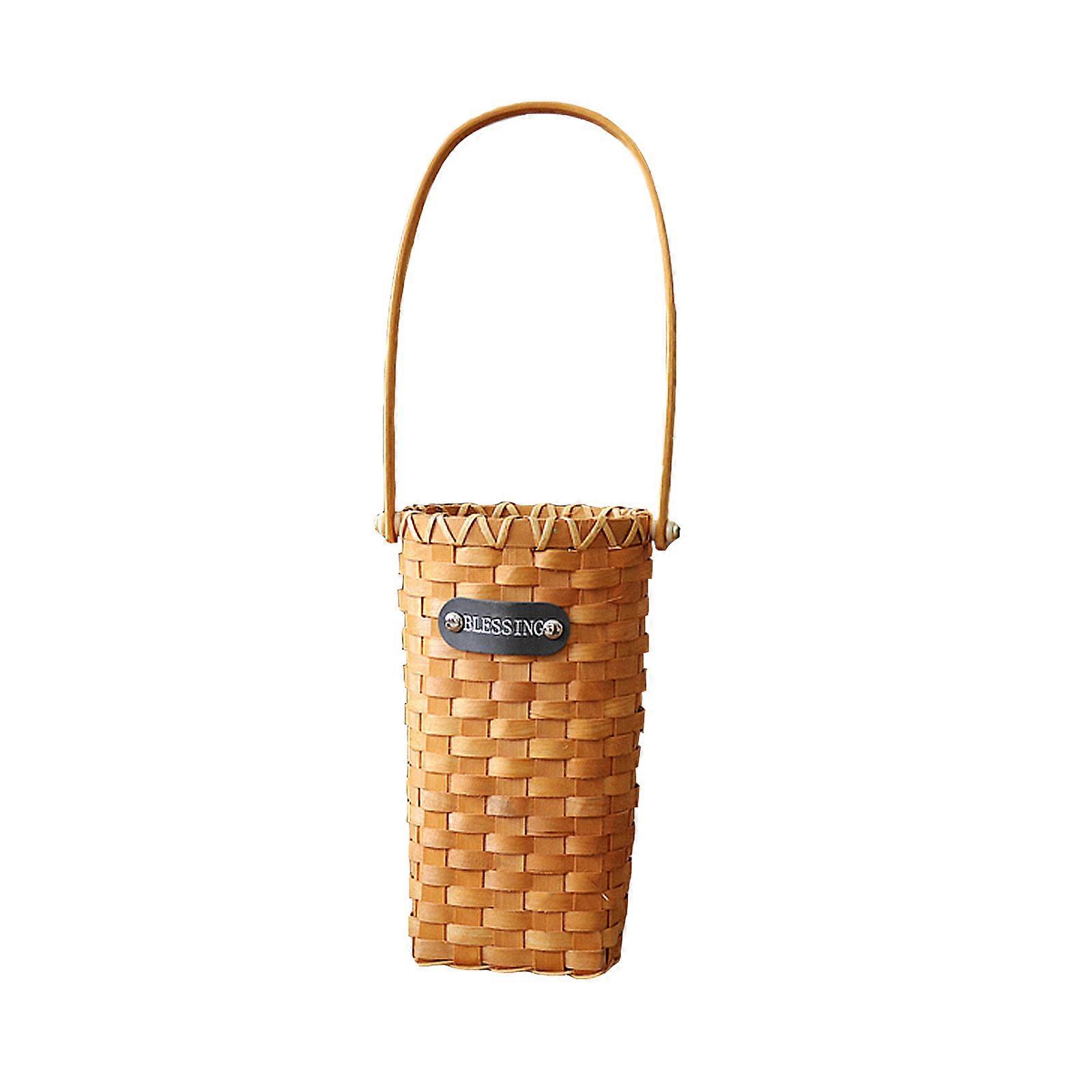 Kleiner Blumenkorb Handtasche Blumengesteck Korb Desktop Blumengesteck Korb Handheld Blumenkorb