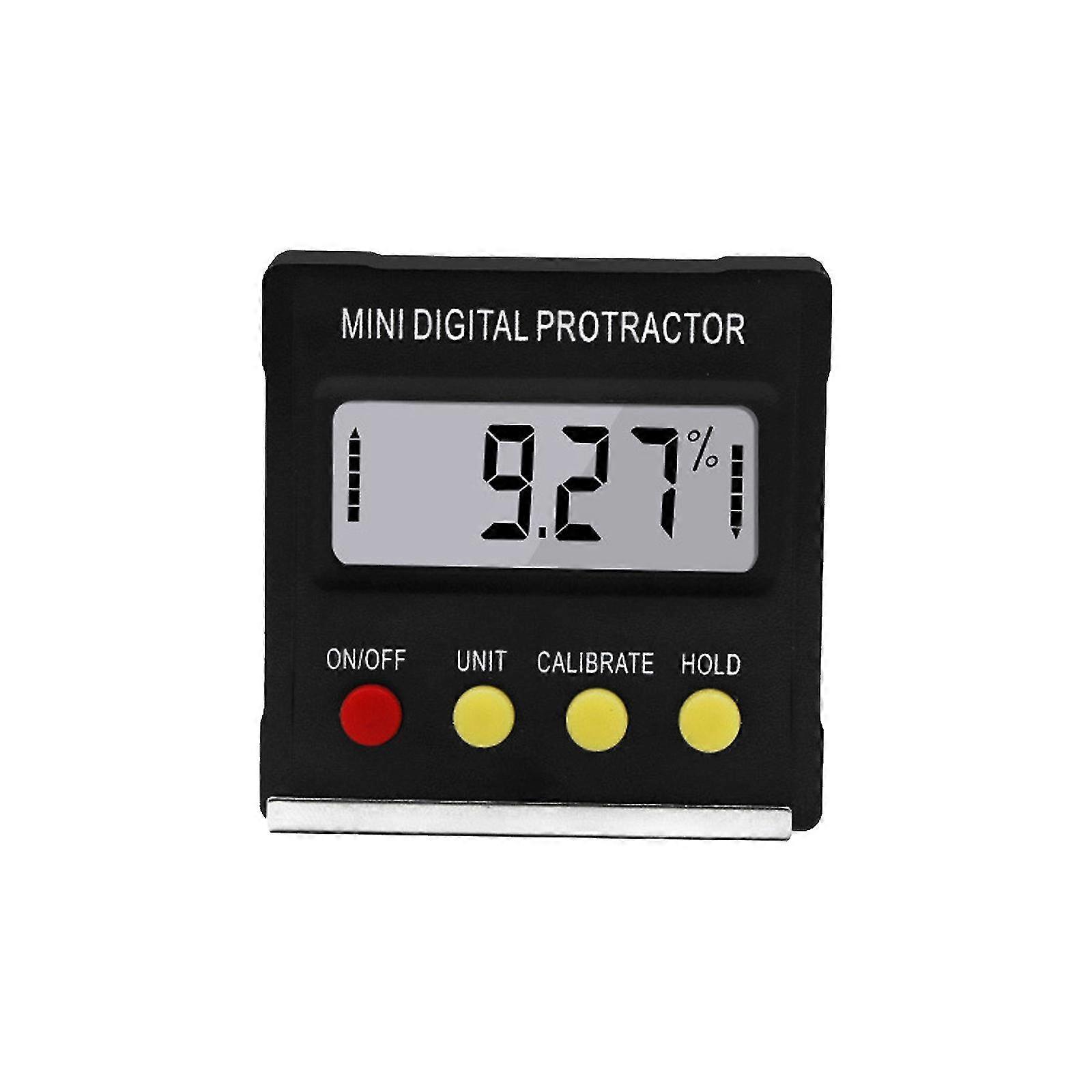 Digital Angle Gauge Level Box Protractor Angle Finder Magnetic Inclinometer Base