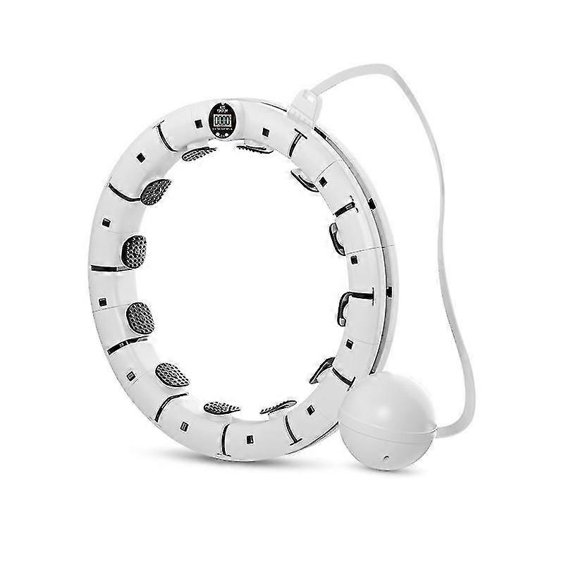 New 2023 360 Massage And 16 Sections Adjustable Weighted Hula Exercise Hoops
