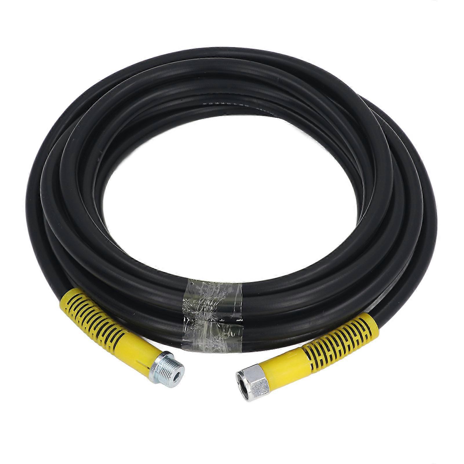 Pressure Washer Hose 30FT M22 Fitting Steel Wire Explosion Proof High Pressure Washing Machine Hose