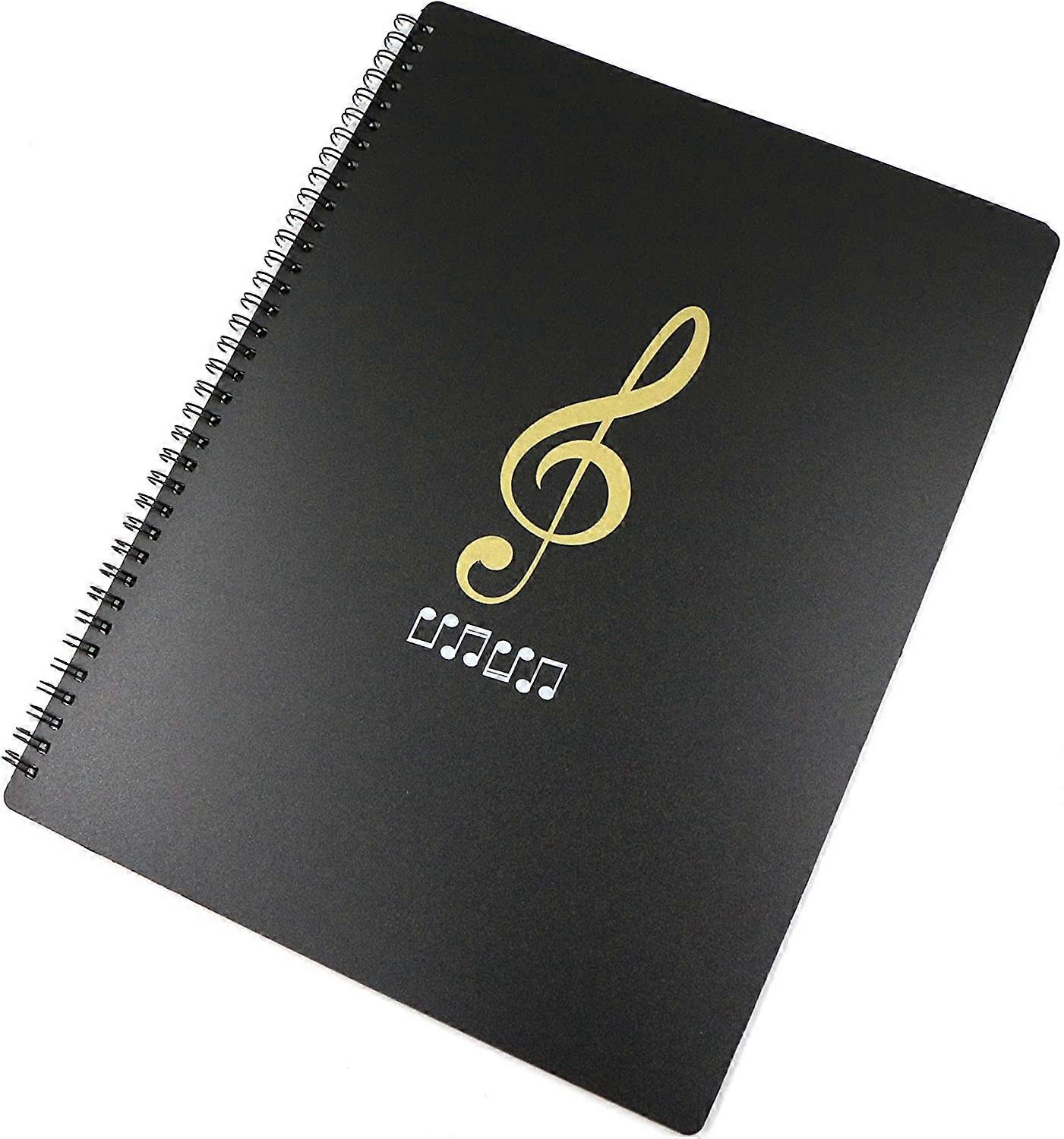 A4 paper score folder storage Elegant keyboard music table folder (30 pages)
