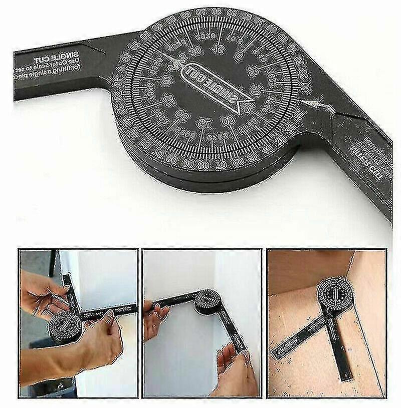 Miter Saw Protractor 7 Polegadas Alumínio Protractor Angle Finder
