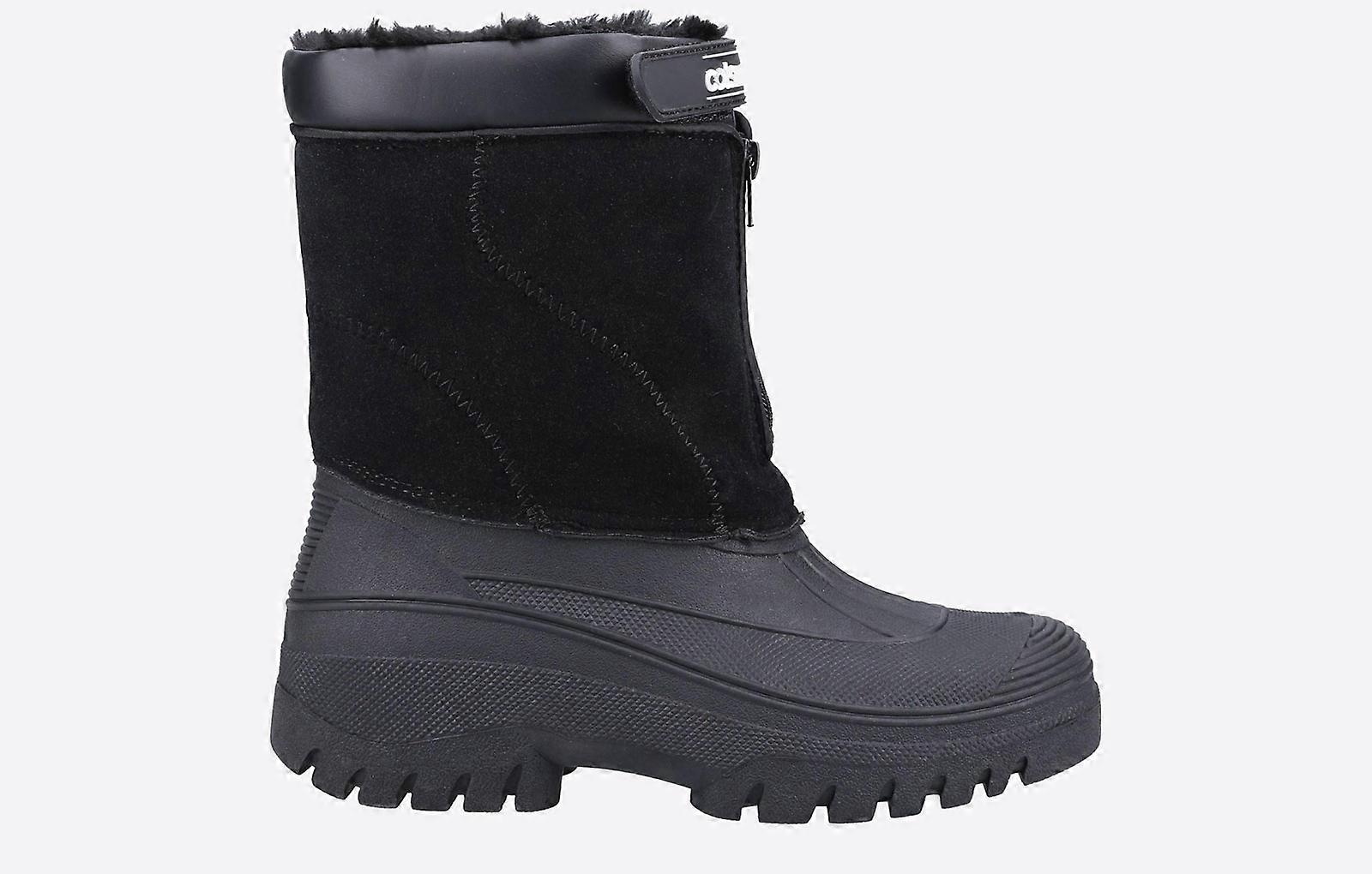 Cotswold Venture WATERPROOF Winter Boot Junior Black