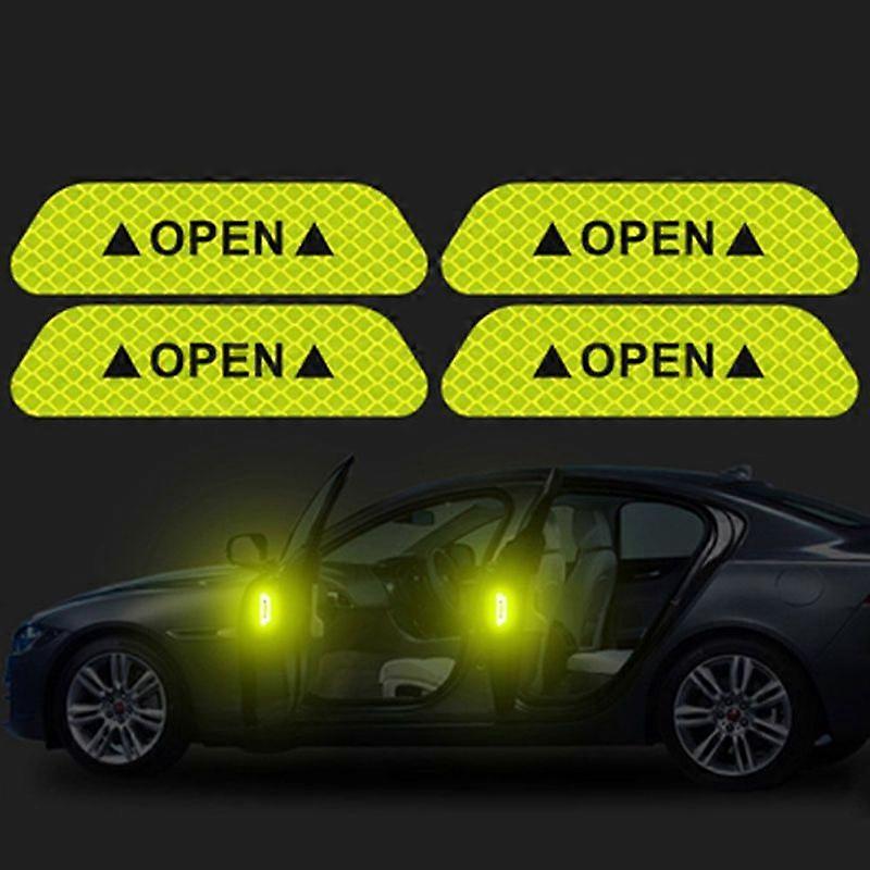 Car Open Reflective Tape Warning Mark sticker for DACIA SANDERO STEPWAY Dokker Logan Duster Lodgy JOHX