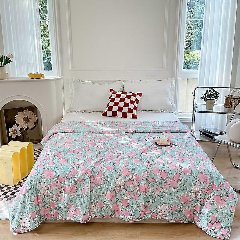 Class A Summer Cool Quilt, Ice Silk Cool Air Conditioning Quilt, Summer Thin Quilt