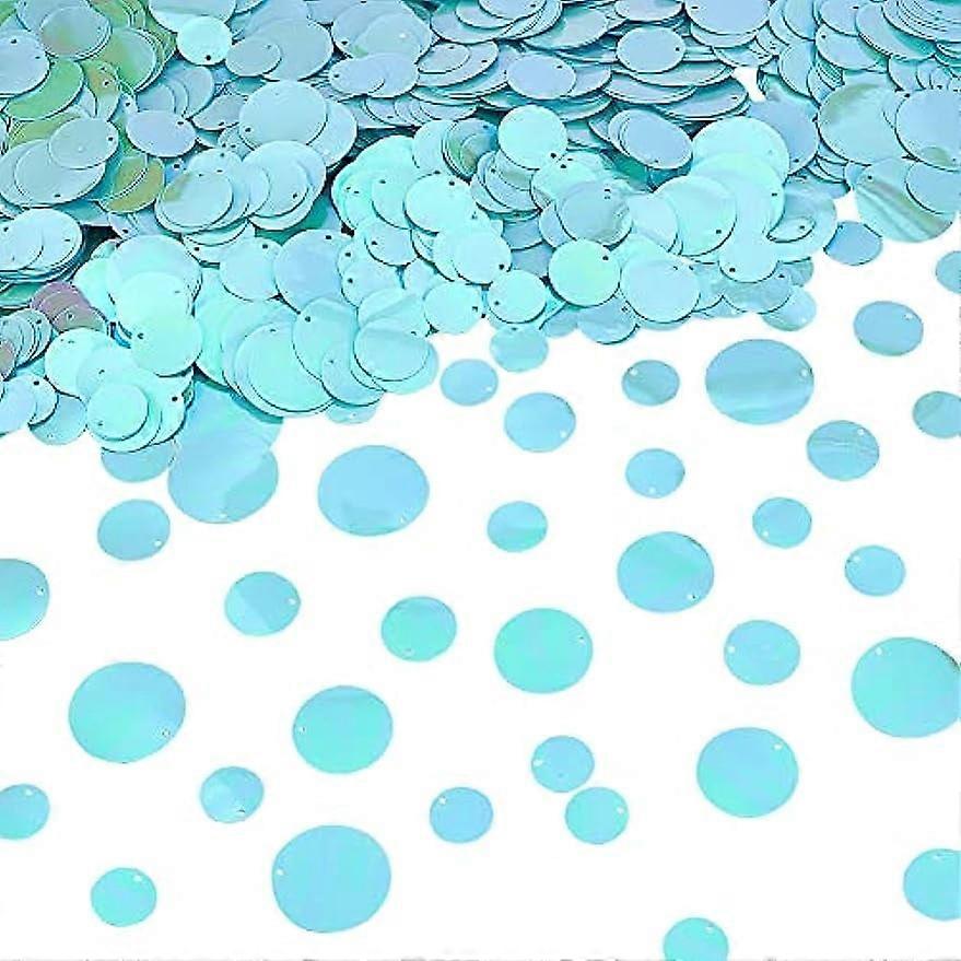 1300Pcs Assorted Size Loose Sequins Flat Round Sequin Paillettes Round Paillettes Pink Sequin Paillettes