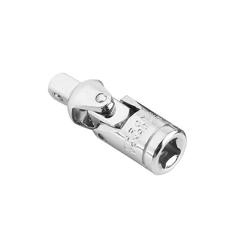 Chromium vanadium Steel Universal Joint Swivel Flex Socket Extension Bar Rod Adapter (1/4")