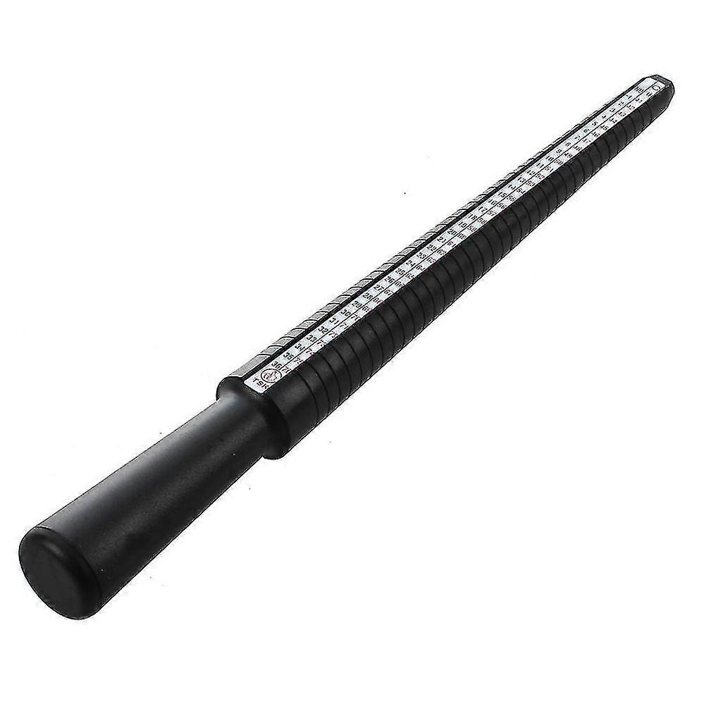 Plastic Ring Gauge Mandrel Sizer Stick Tool Us/uk Size---black