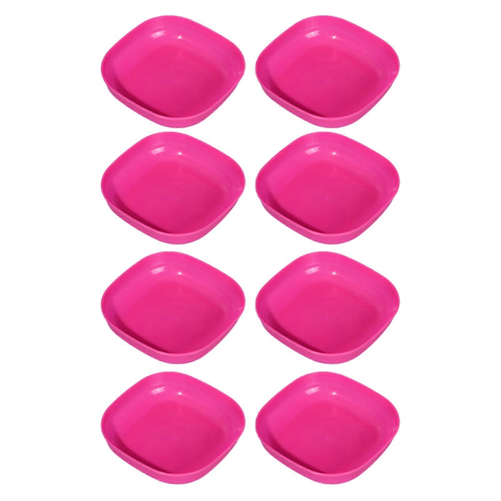 Reusable Lightweight Dinner Plate Multipurpose Fruit Snack Plate for Home Kitchen Picnic Easy to