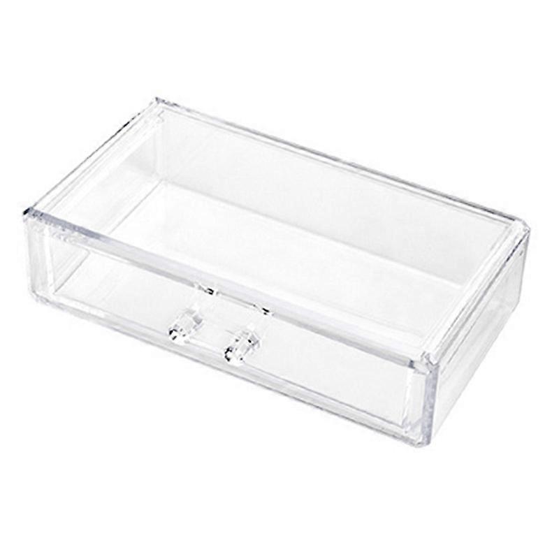 Plastic Thicken Stackable Storage Box Drawer Type Storage Box Cosmetics Office Stationery Finishing