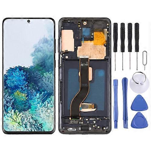 ORIG Dynamic AMOLED LCD Screen for Galaxy S20+ 4G Digitizer Full Assembly with Frame