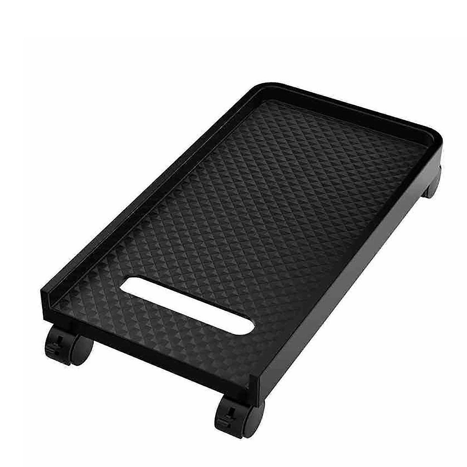 Cpu Stand Mobile Desktop Tower Computer Floor Stand Rolling Caster Wheels Universal Pc Computer Holder Cart