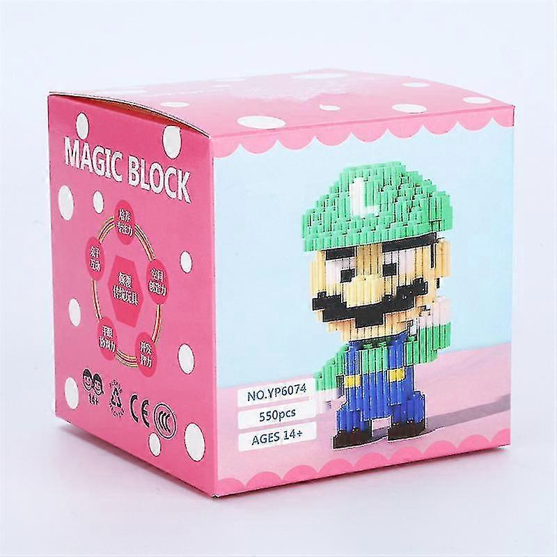 Toy Building Blocks Stall Small Particles High Difficulty Puzzle Assembled Toys-style 49