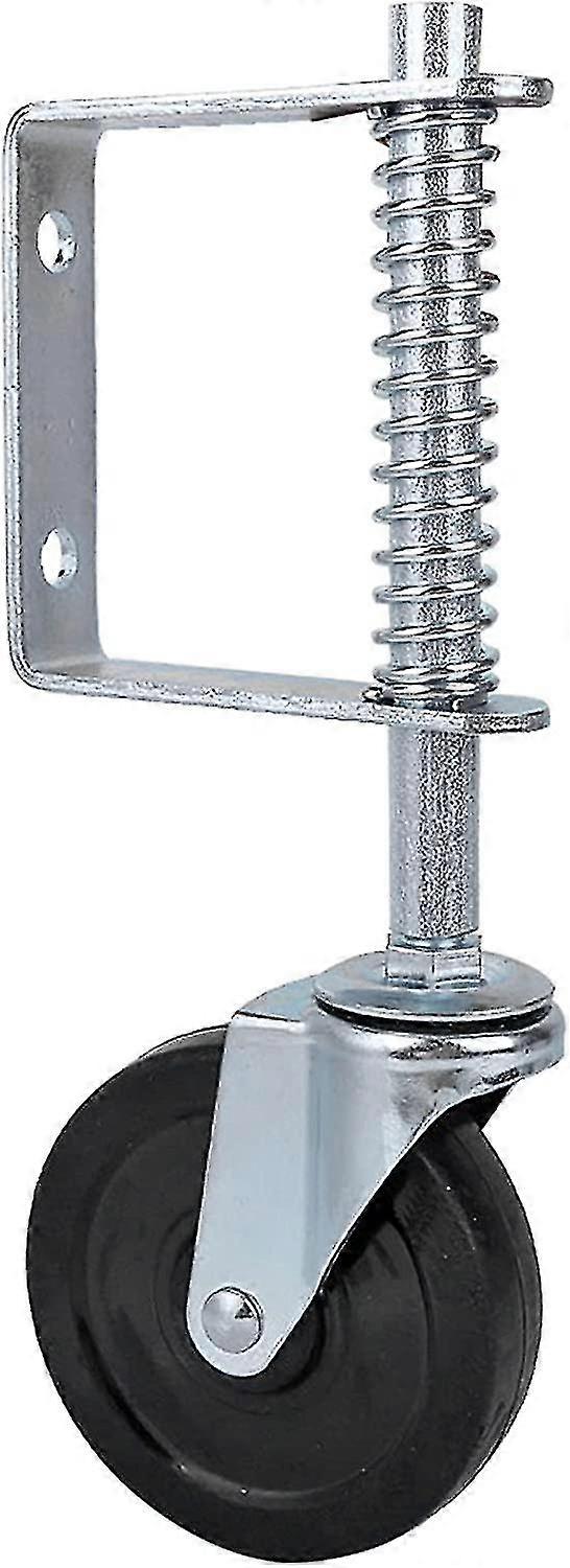 Swivel Castor With Heavy-duty 4" Rubber Spring With Spring Capacity Load Capacity Of 99.8 Kg Hy
