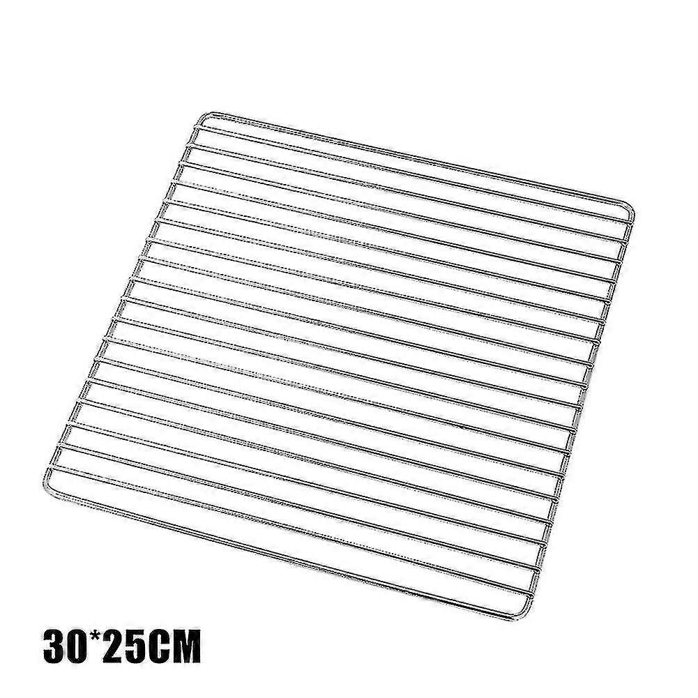 Barbecue Bbq Grill Net Stainless Steel Rack Grid Grate Replacement For Camping
