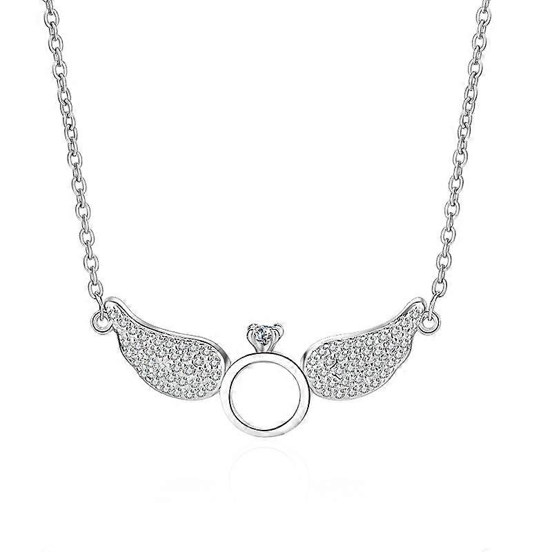 Angel wing necklace for girls