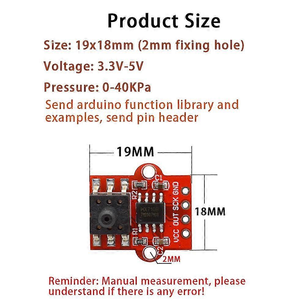 0-40kpa Pressure Sensor Module Water Level And Liquid Level Sensor Controller Board