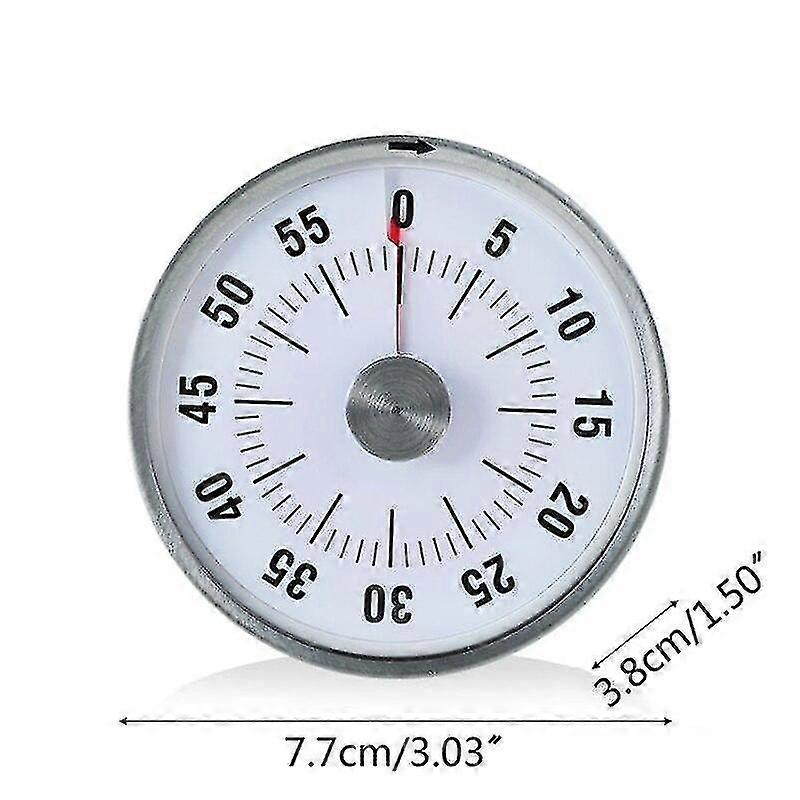 Kitchen Timer For Baking Teaching Mechanical Countdown Reminder Magnetic Cooking Kitchen Timers