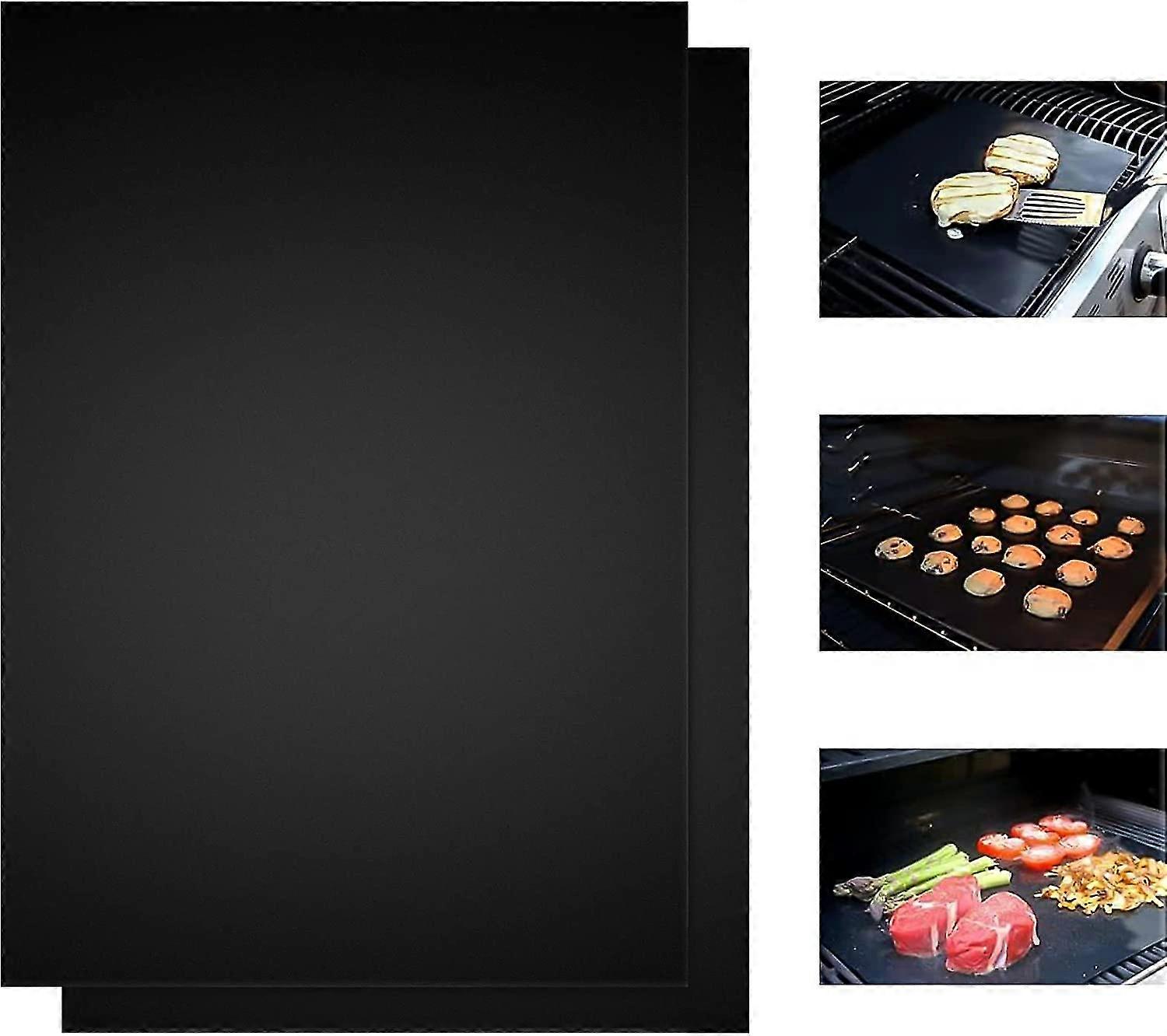Bbq Grill Mats Grill Mats, Non-stick And Reusable, Premium Grill Mats For Charcoal And Gas Grill