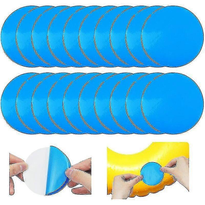 20pcs Self Adhesive Pool Repair Patches Pvc Pool Liner Patch Patch Inflatable Pool Inflatable Pool
