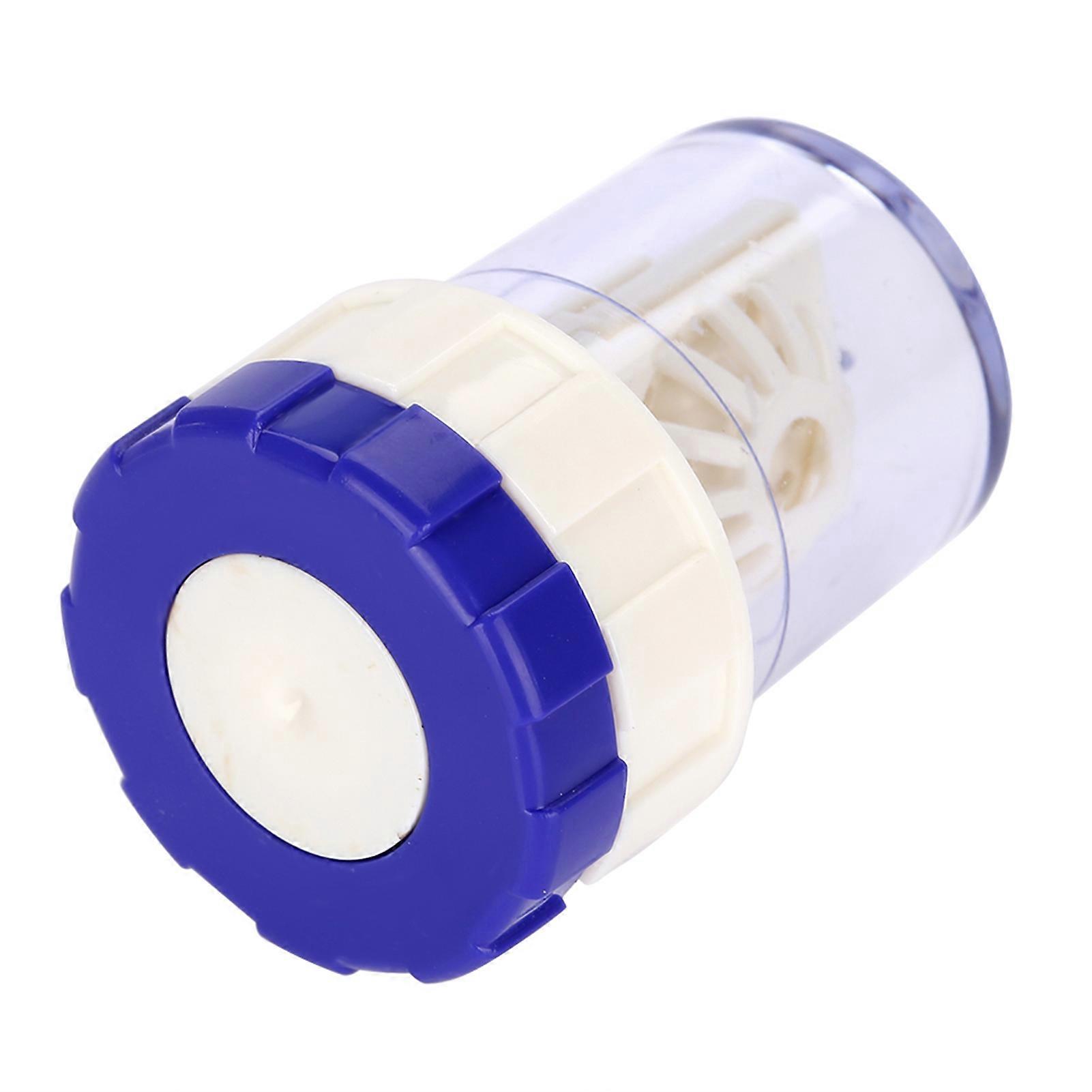 Fashion Manually Plastic Cleaning Lenses Case Contact Lens Cleaner Washer Blue