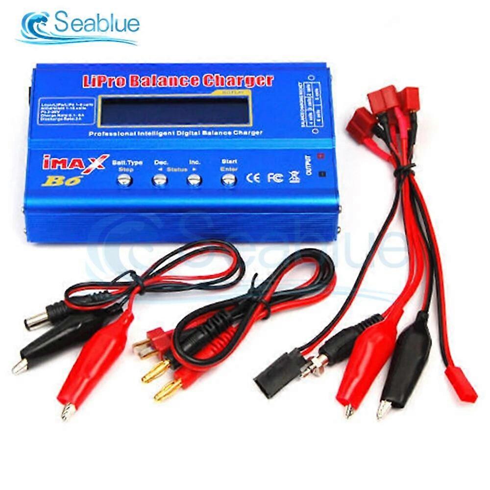 iMAX B6 MINI Balance Akkuladegerät Lipo NiMh Li-Ion Ni-Cd Digital RC IMAX B6 Lipro Balance Ladegerät Entlader + Adapter