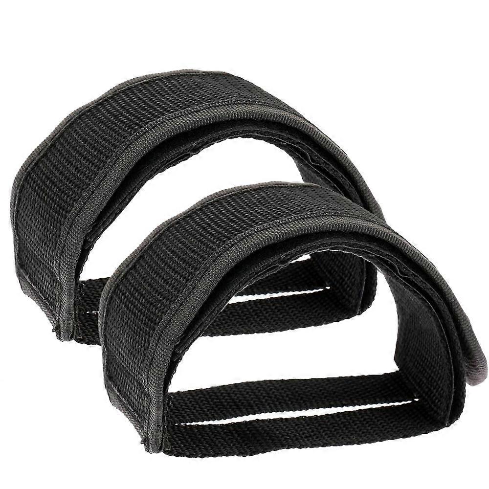 2stk cykelpedalremme pedal tå klip stropper tape til fast gear cykel Universal cykelfødder rem pedal stropper tå klip stropper tape til fast gear