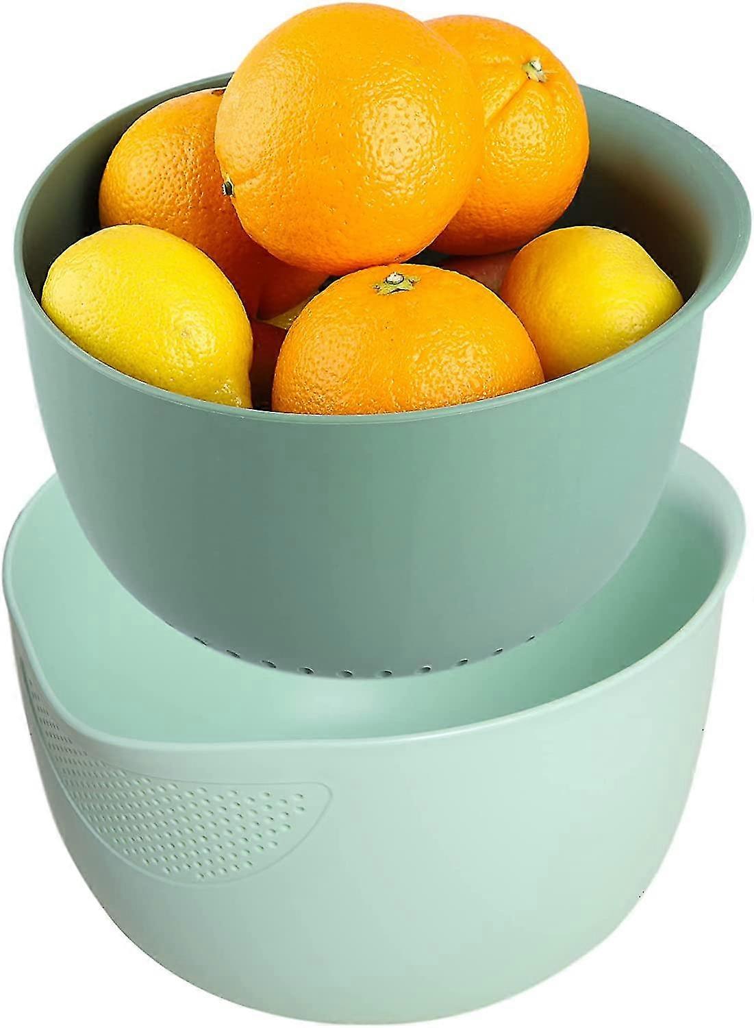 Rice Strainer And Kitchen Colander Set