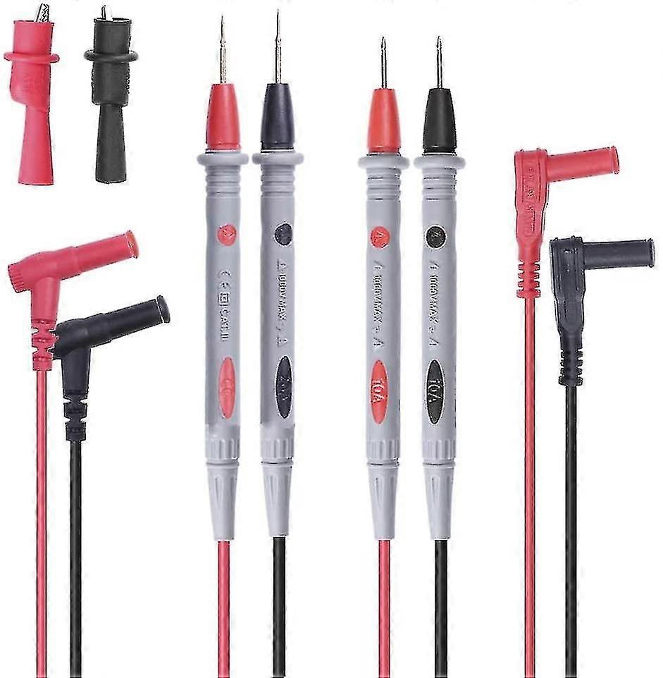 Yleismittarianturit, yleismittari, yleismittari ja puristimen testijohdinsarja / Mini Alligator -pidike ja minikoukku mukana.