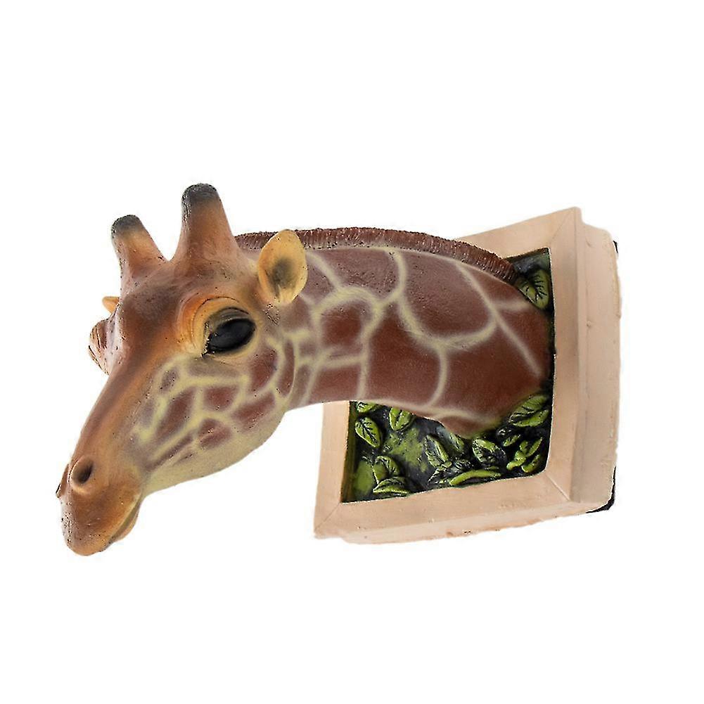 3d Wall Hanging Giraffe Sculpture Photo Frame Wall Decoration