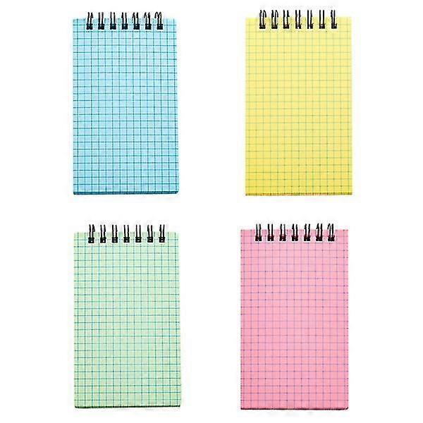 4pcs Portable Office Notepads Multi-function Writing Pads Thickened Note Pads Note Accessory