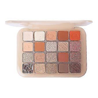 20 Colors Nude Glitter Eyeshadow Matte Shimmer Palette