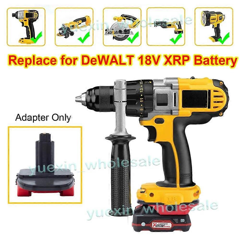 Adapter For  Lidl Parkside X20V  to Dewalt Replace for Dewalt 18V XRP NI-CD Battery (Not include tools and battery)